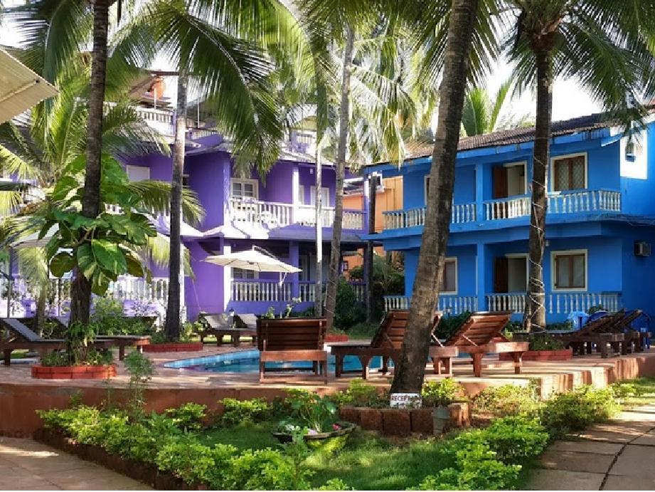 Dona Julia Beach Resort Calangute Exterior foto