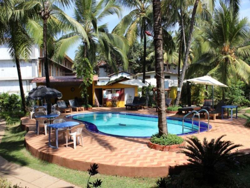 Dona Julia Beach Resort Calangute Exterior foto
